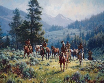 Indios americanos Painting - indios americanos occidentales 26